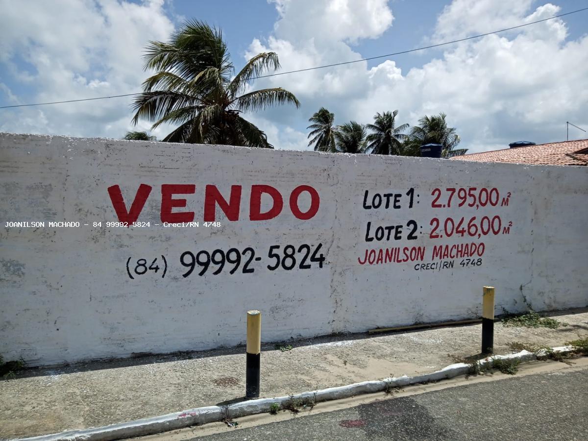 Terreno para Venda, Extremoz / RN, bairro PRAIA DE PITANGUI, terreno  ,00 m²