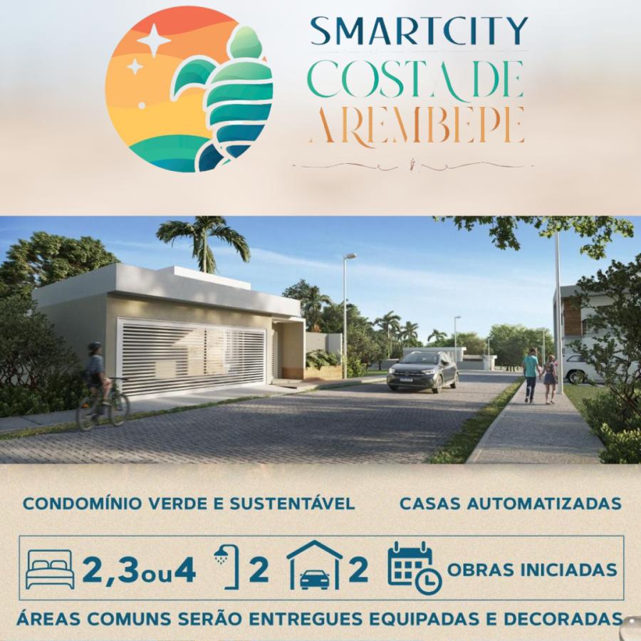 Casa em condomínio fechado com 2 quartos na SmartCity Costa de