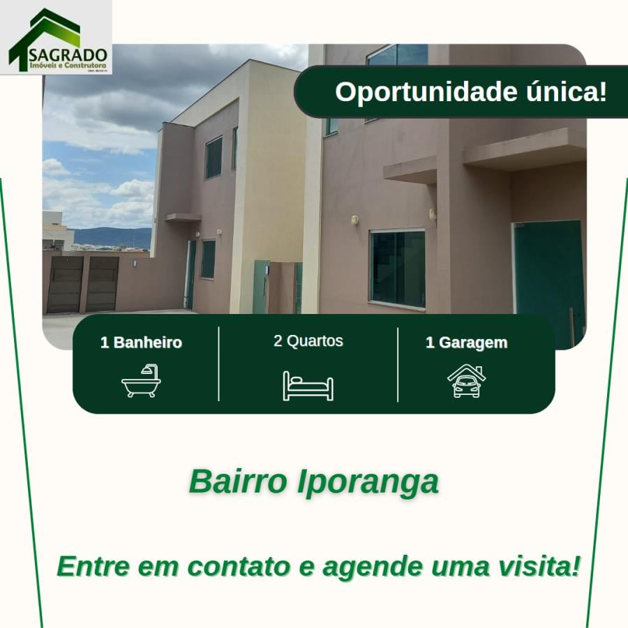 Apartamento para Venda - Sete Lagoas / MG no bairro Nova Cidade, 2  dormitórios, 1 banheiro, 1 vaga de garagem, área construída 48,00 m²