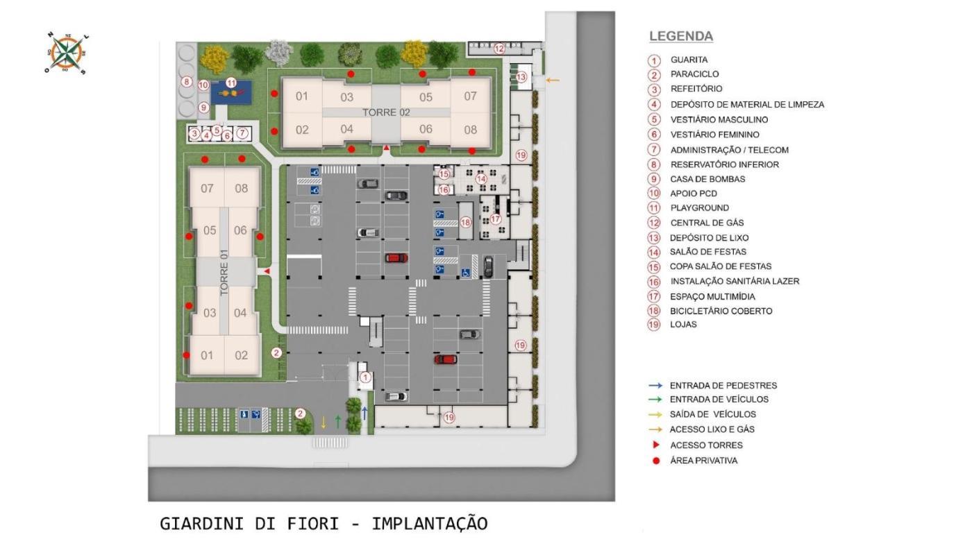 RESIDENCIAL GIARDINI DI FIORI-GAMA-DF