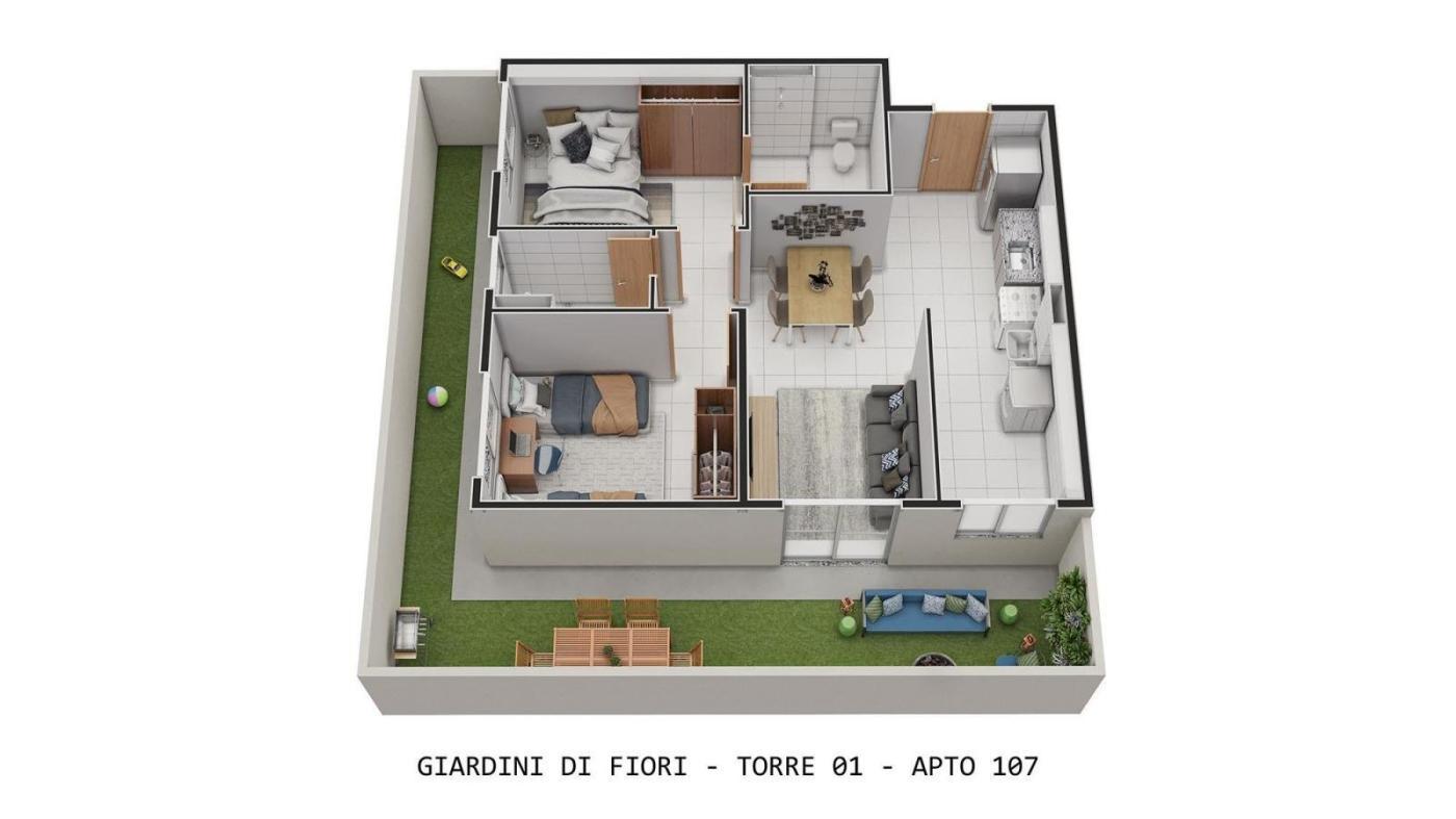 RESIDENCIAL GIARDINI DI FIORI-GAMA-DF