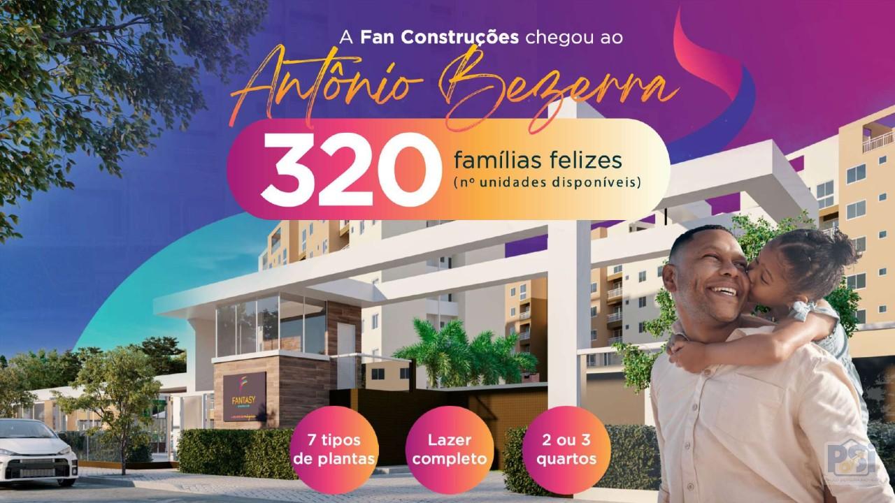 FANTASY CONDOMÍNIO CLUBE, com 3 quartos no Bairro Antônio Bezerra -  Fortaleza 