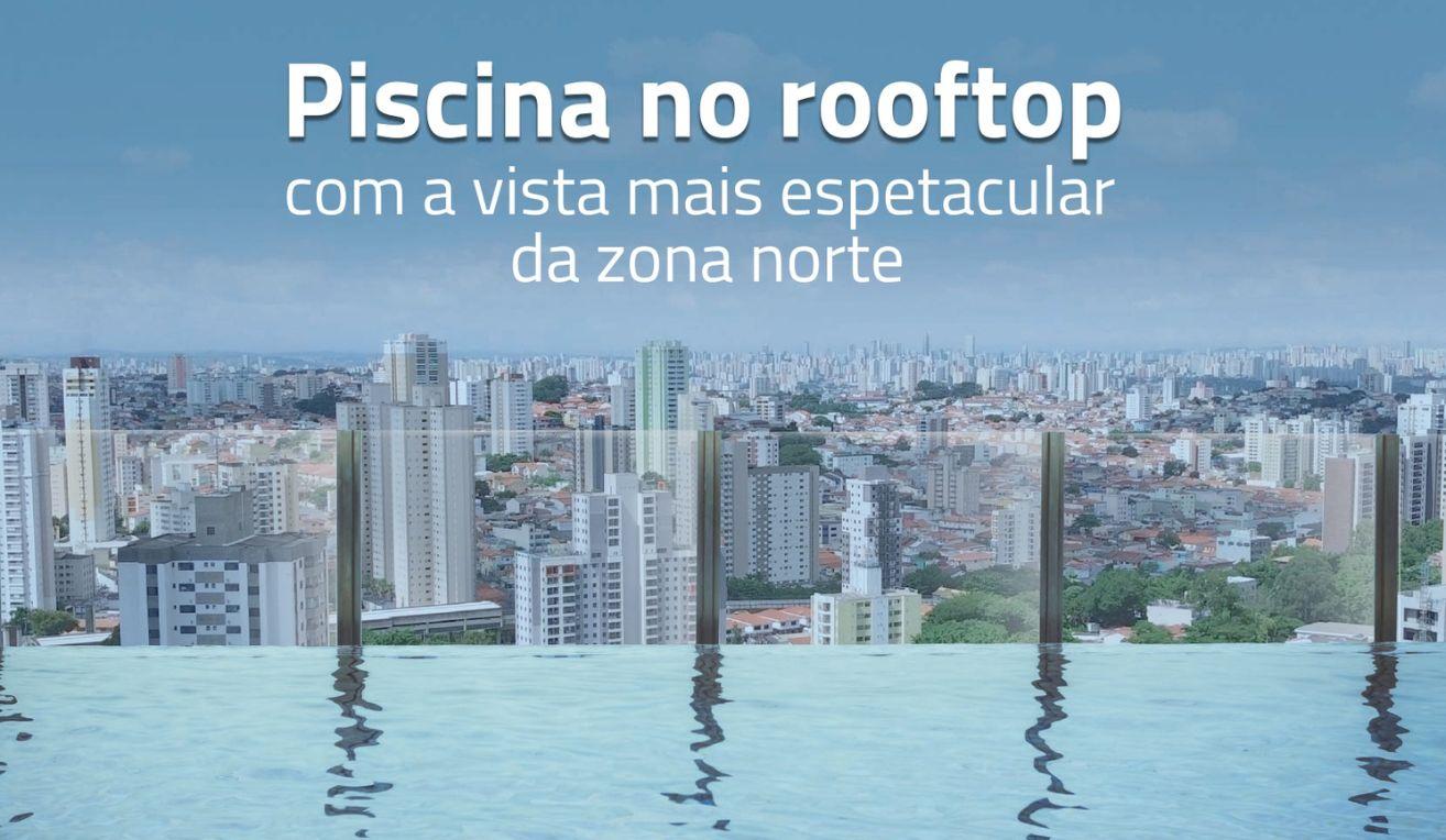 Piscina no Rooftop