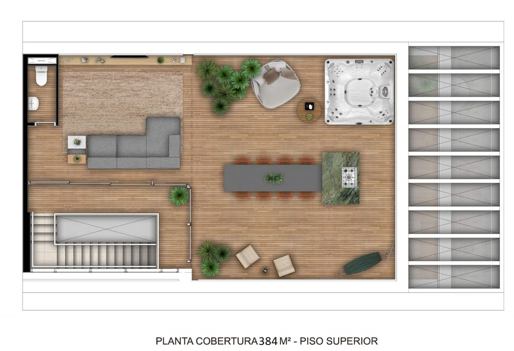 Planta 09 - 3 dorm 384m - triplex - superior