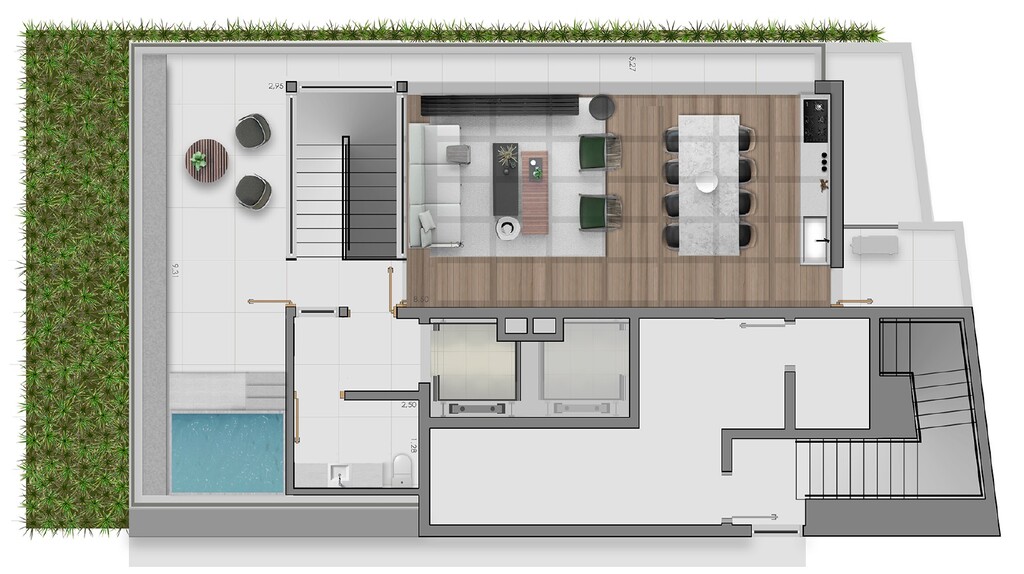 Planta 05 - 3 dorm 464m - triplex - superior - opo