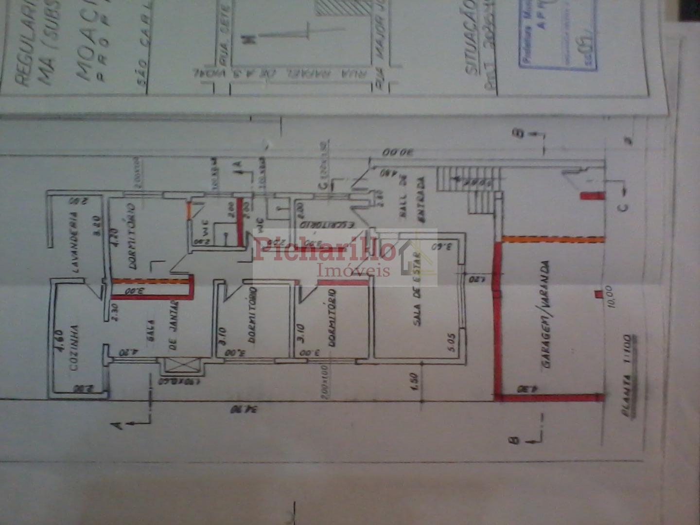 Casa Vila Nery com 3 dormitórios à venda, 200 m² 