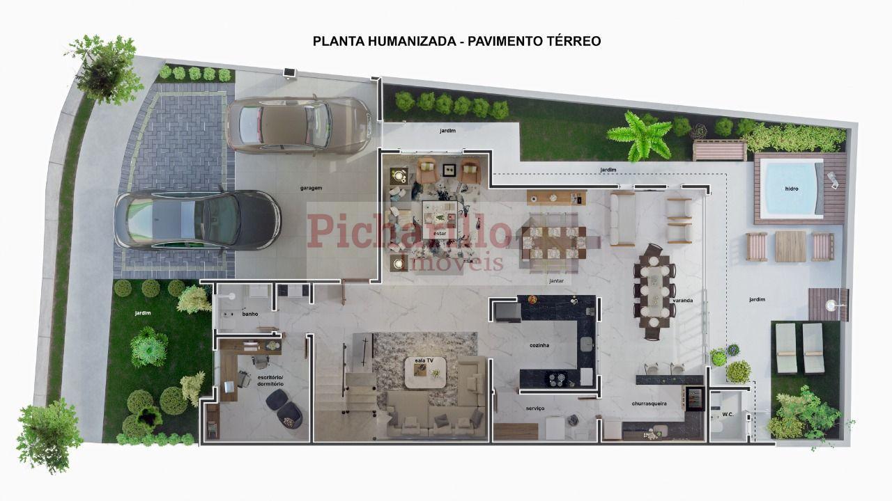 Casa com 3 suítes à venda, 249 m² por R$ 1.350.000 - Village Damha 4 - São Carlos/SP