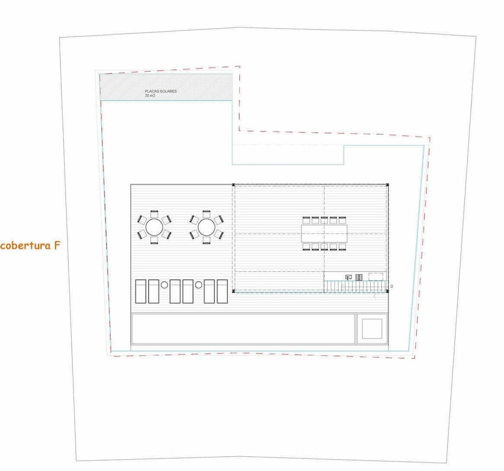 Pavimento cobertura duplex - superior