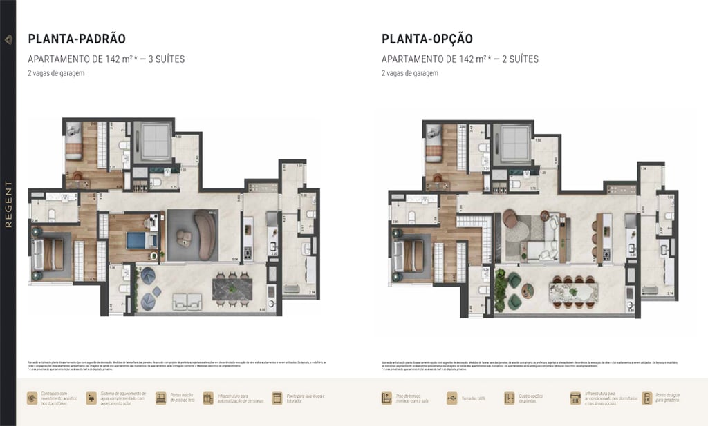 Planta 01 - 142m 3 dorm