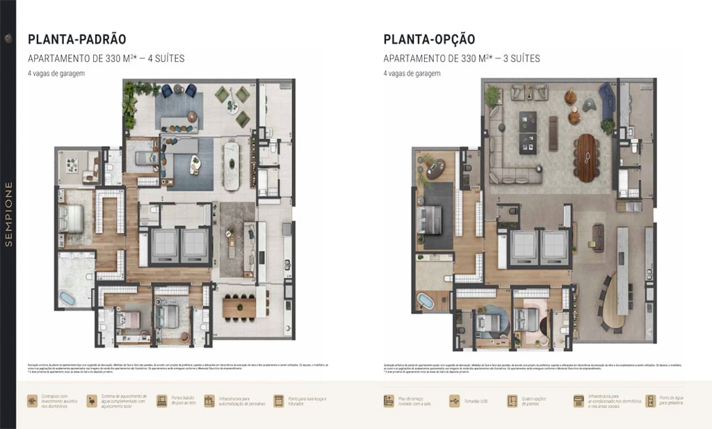 Planta 07 - 4 dorm 330m