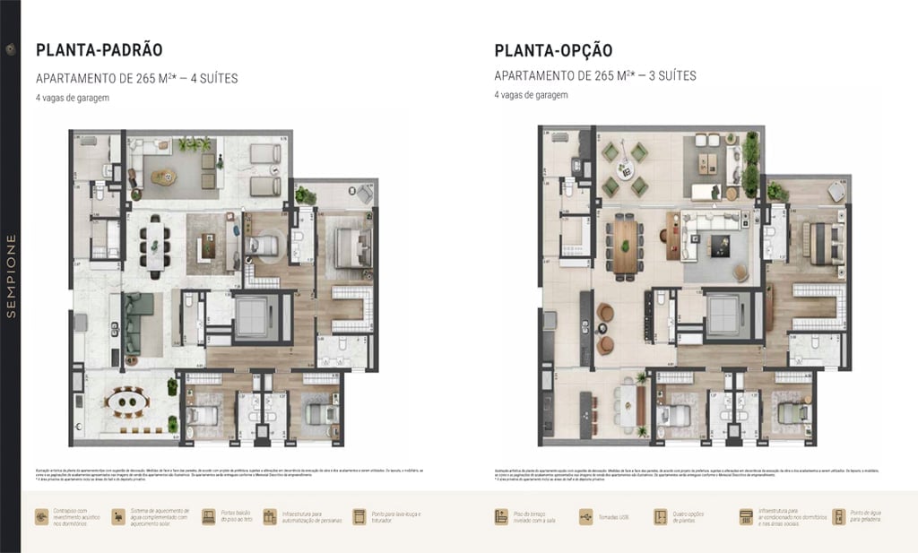 Planta 06 - 4 dorm 265m