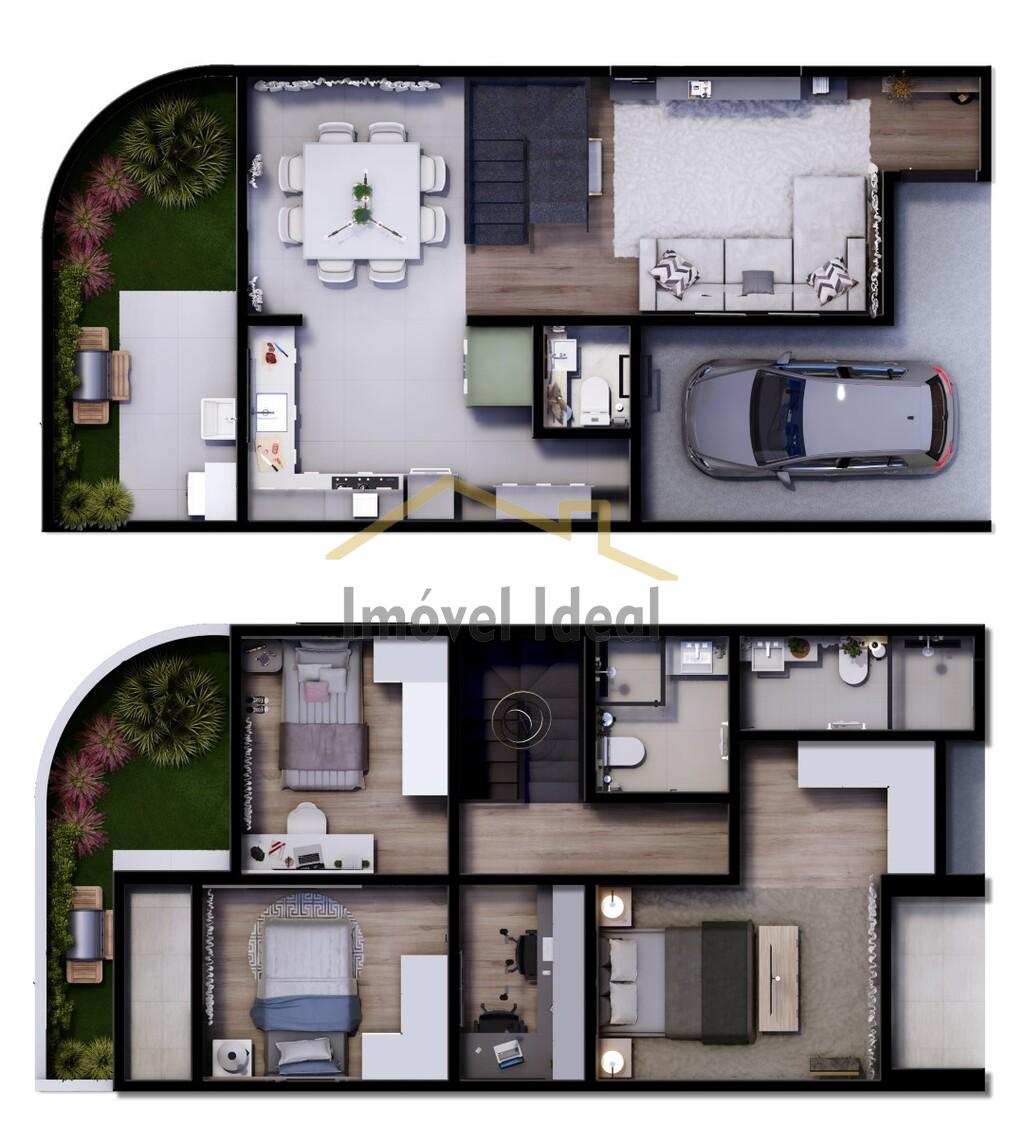 Planta 01 - 3 dorm 112 08m