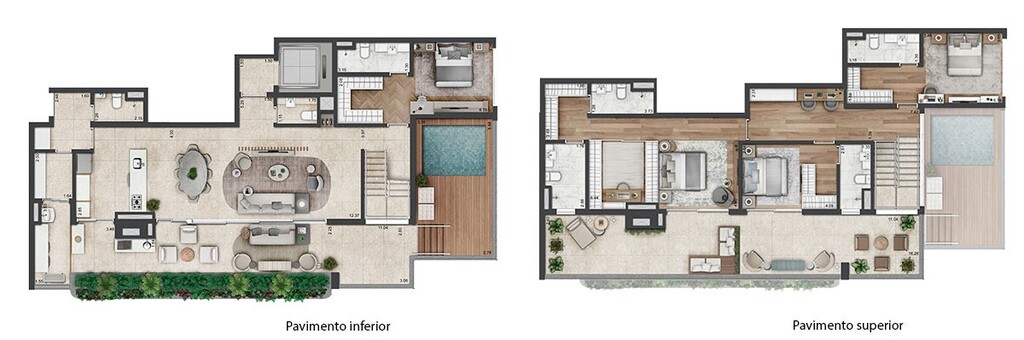 Planta 08 - 4 dorm 346m - cobertura duplex