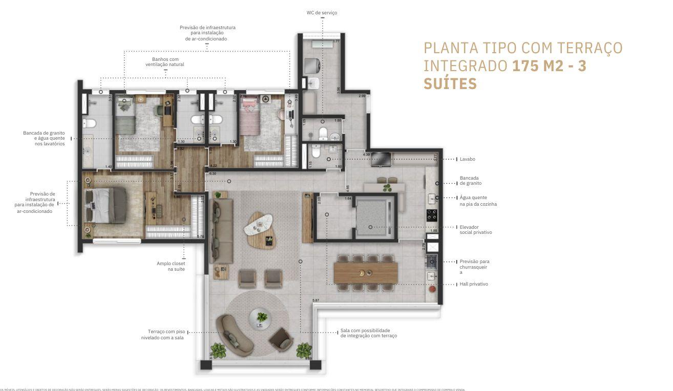 Planta Tipo 175m