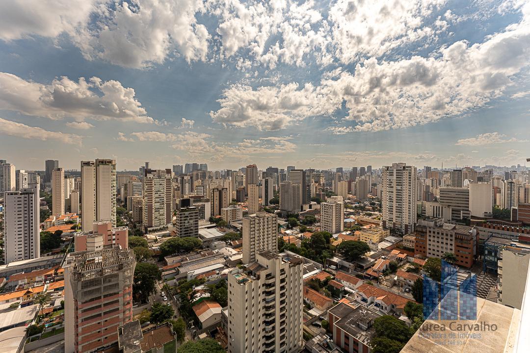 Vista do living integrado