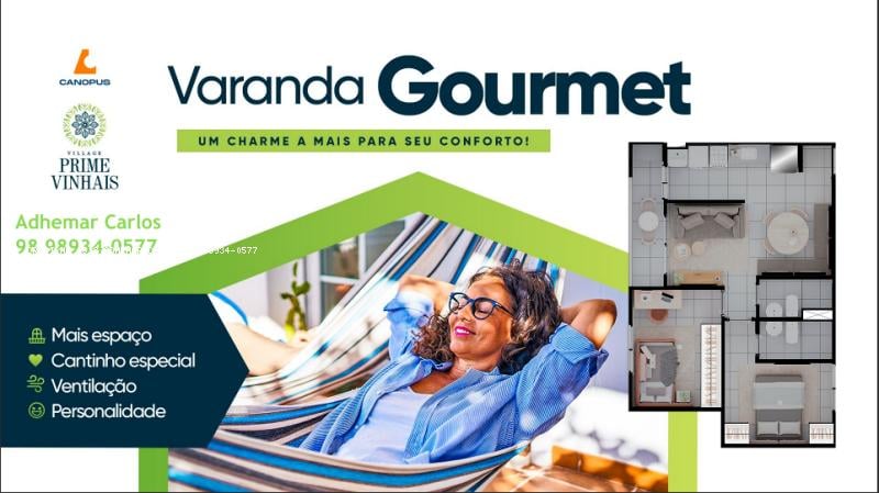 Varanda gourmet