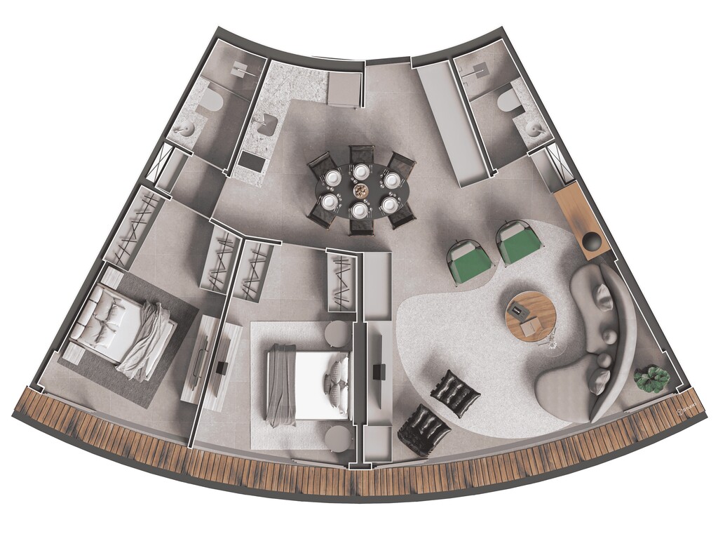 Planta 08 - 2 dorm 80m - juno