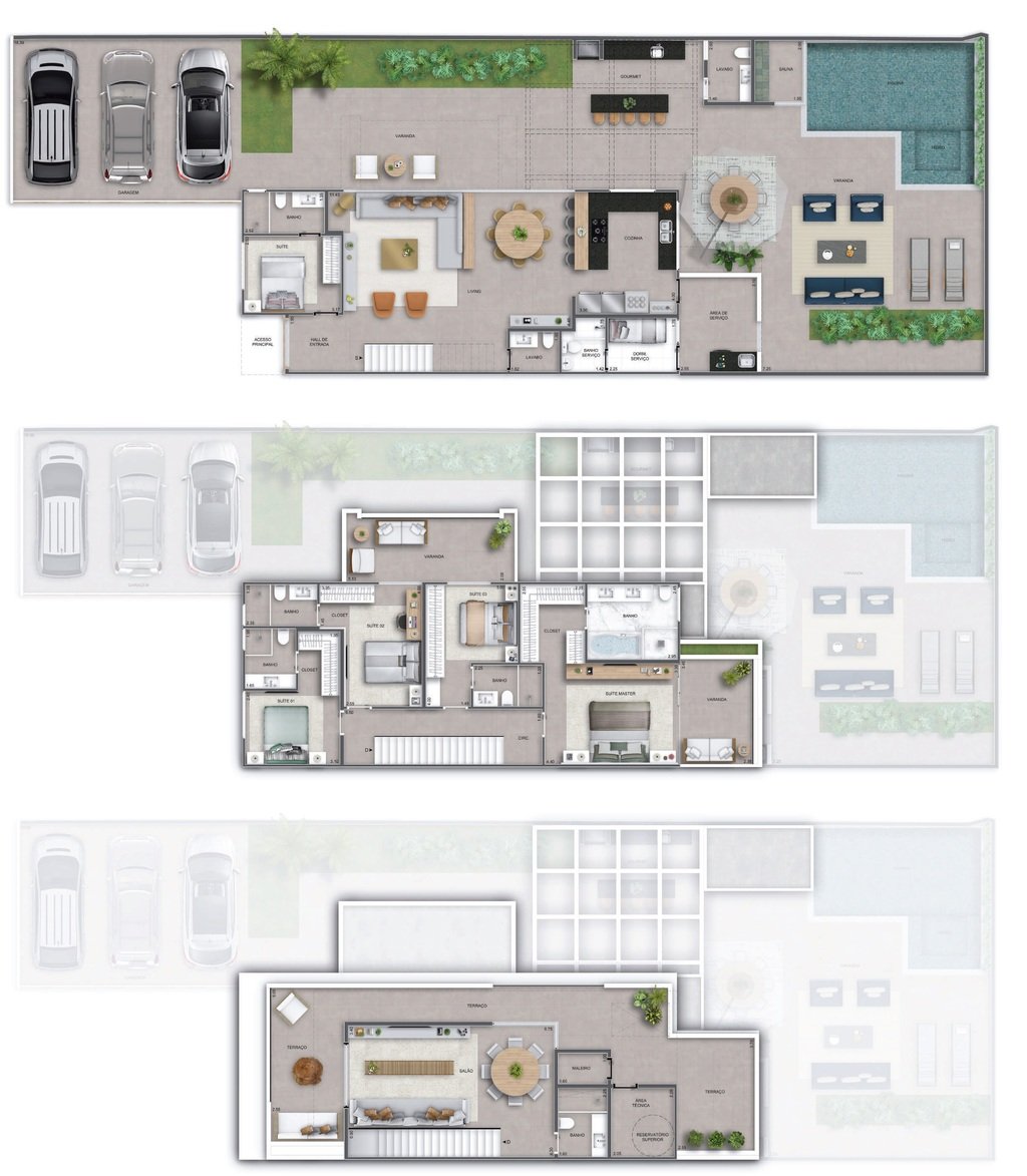 Planta 05 - 5 dorm 356 25m