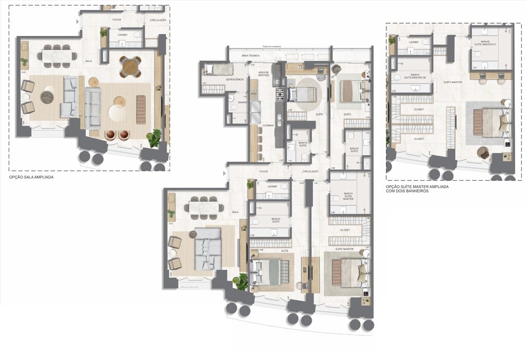 Planta 28 - 4 dorm 189 61m