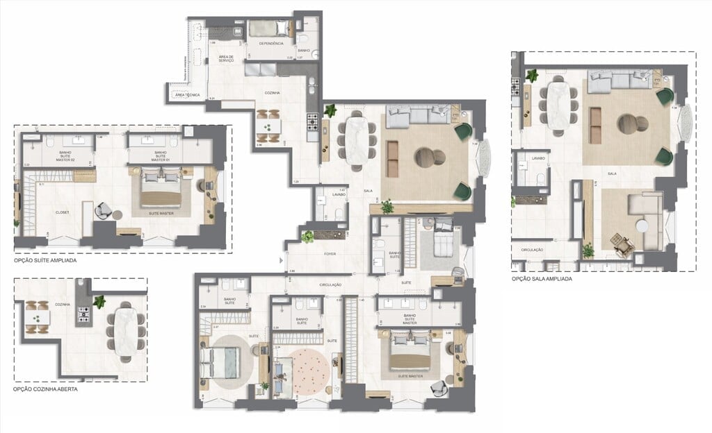 Planta 30 - 4 dorm 193 49m