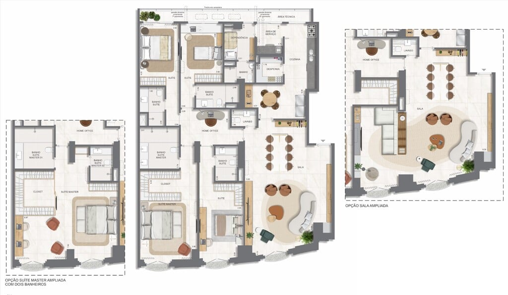 Planta 37 - 4 dorm 214 50m