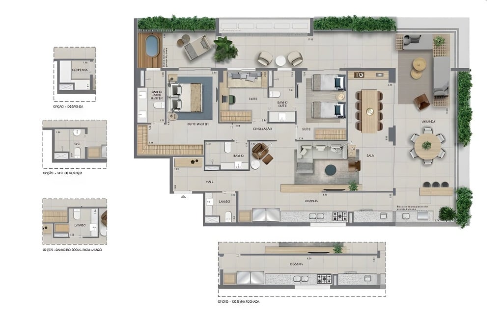 Planta 09 - 3 dorm 208,18m - opo 1