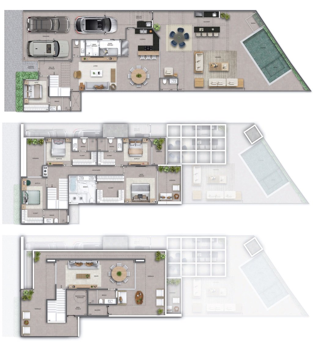 Planta 08 - 5 dorm 380 22m