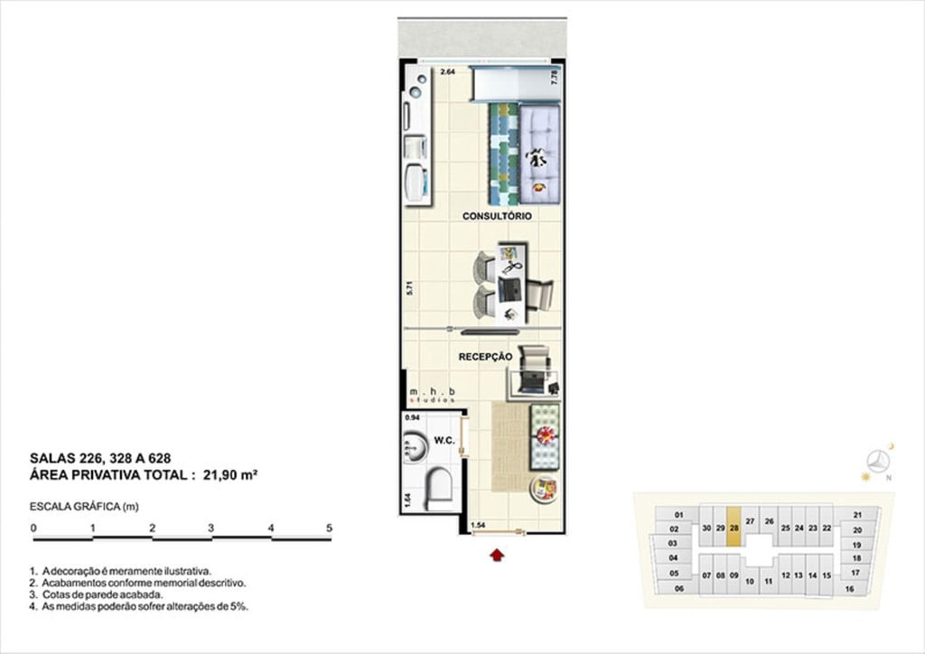 Planta 08 -  21 90m