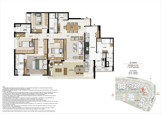 Planta 10 - 4 dorm 153 55m