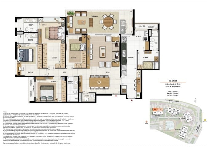 Planta 13 - 4 dorm 183 56m