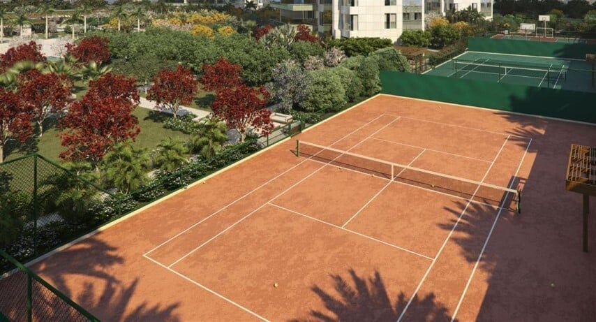 Quadra de tennis