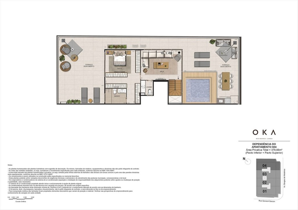 Planta 11 - 4 dorm 378 66m - cobertura