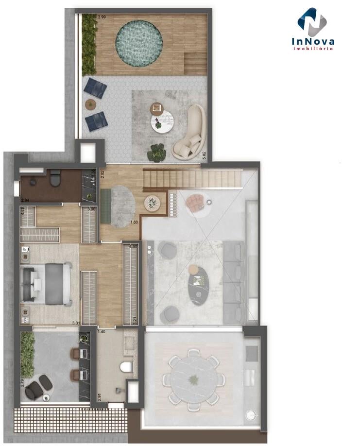 Planta 04 - 4 dorm 209 28m - duplex - superior