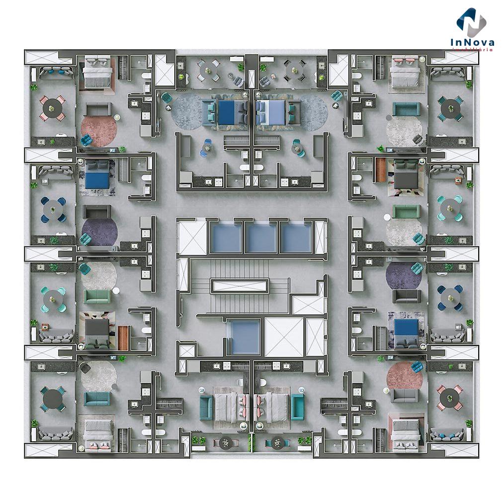 Implantacao studio 40m 2