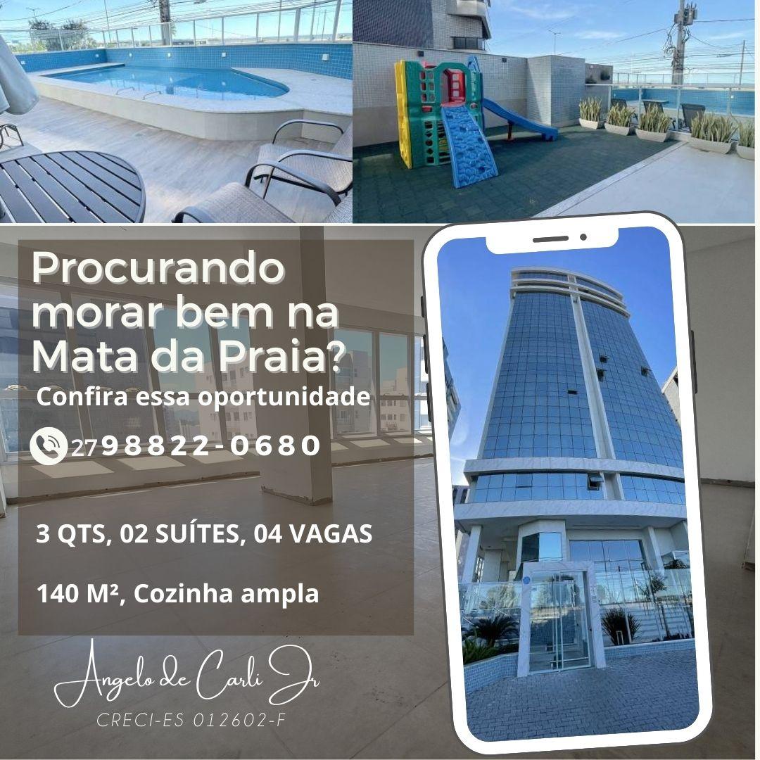 Apartamento para Venda - Vitória, Mata da Praia, 3 dormitórios, 4 banheiros, 4 vagas