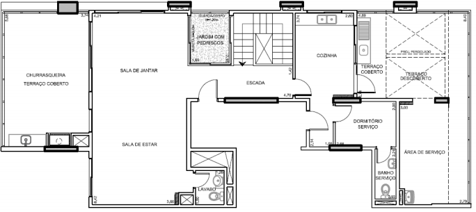 Planta 04 - 4 dorm 297m - duplex superior