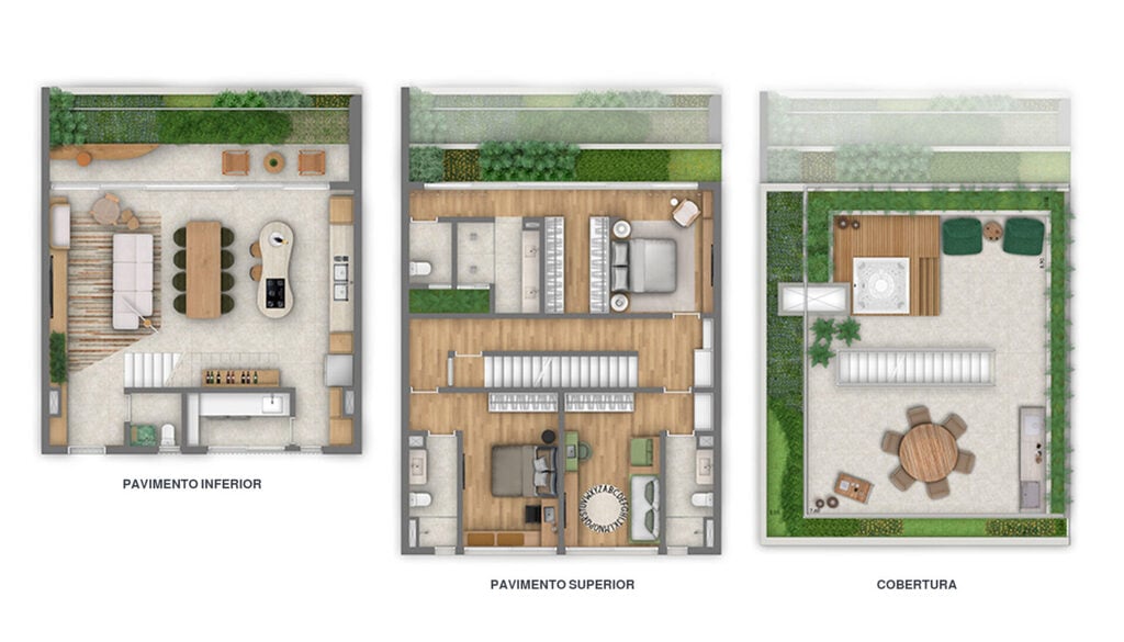 Planta 03 - 3 dorm 311,45m