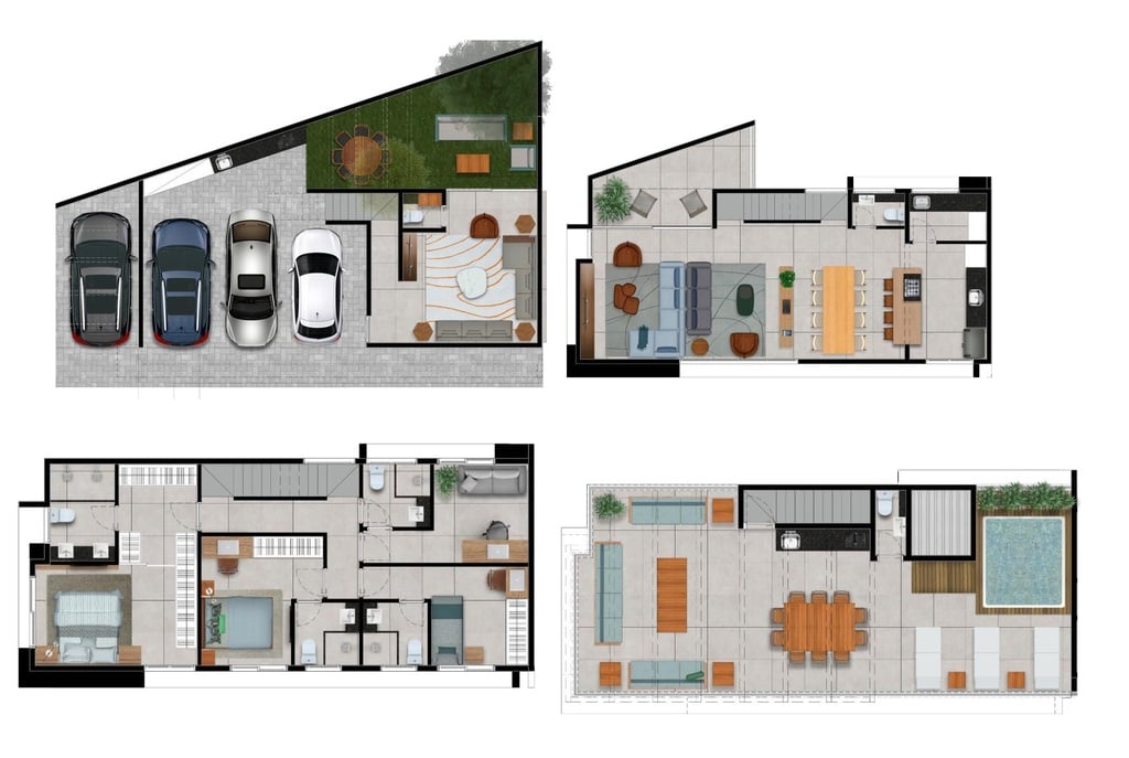 Planta 05 - 4 dorm 375 14m