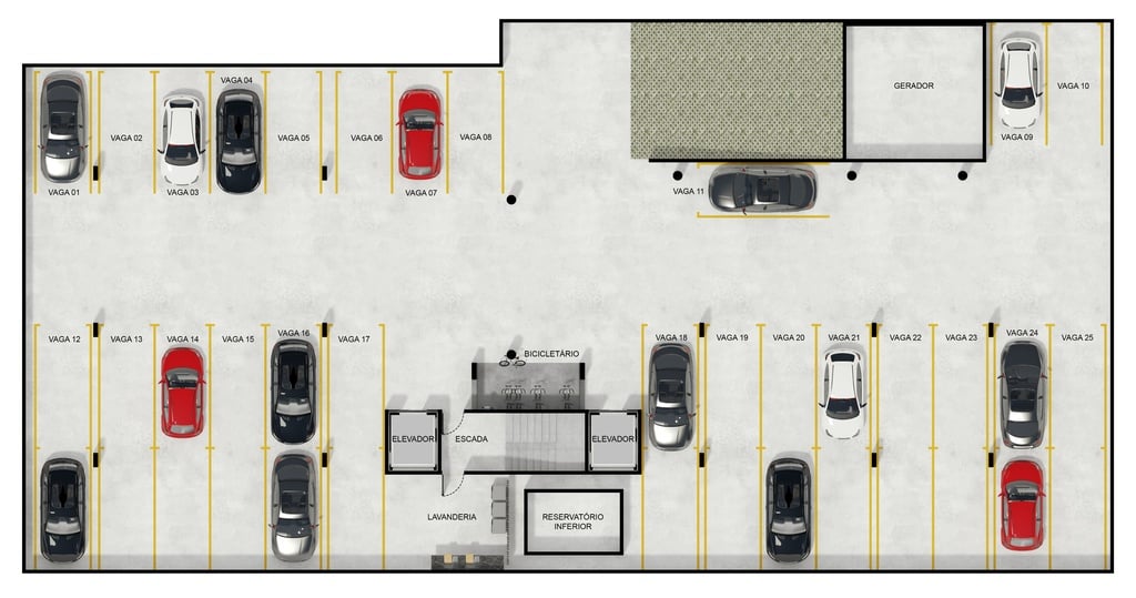 Pavimento subsolo