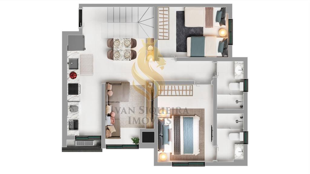 Planta 10 - 3 dorm 112m - cobertura duplex - superior