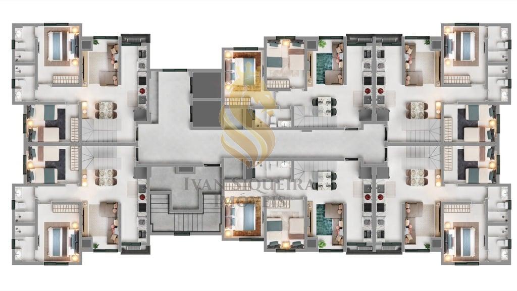 Pavimento cobertura duplex - inferior