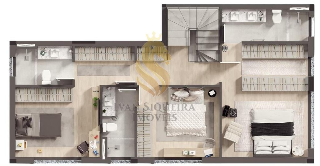 Planta 07 - 3 dorm 210 33m - cobertura duplex - superior