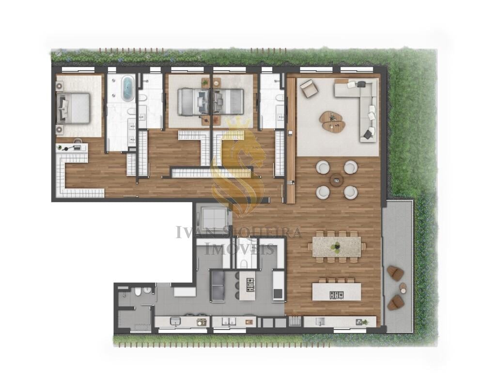 Planta 10 - 3 dorm 289m