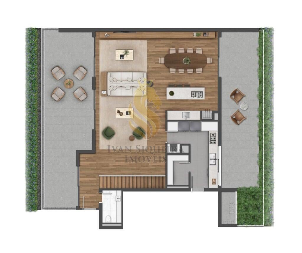 Planta 23 - 4 dorm 448m - cobertura duplex - superior