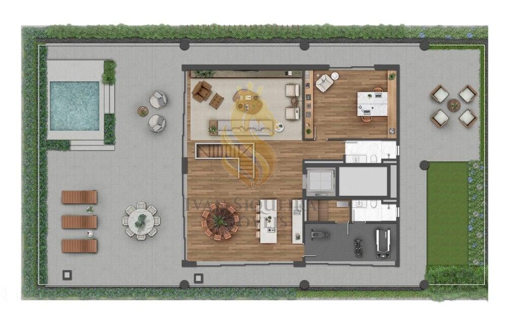 Planta 38 - 5 dorm 1043m - cobertura duplex - superior