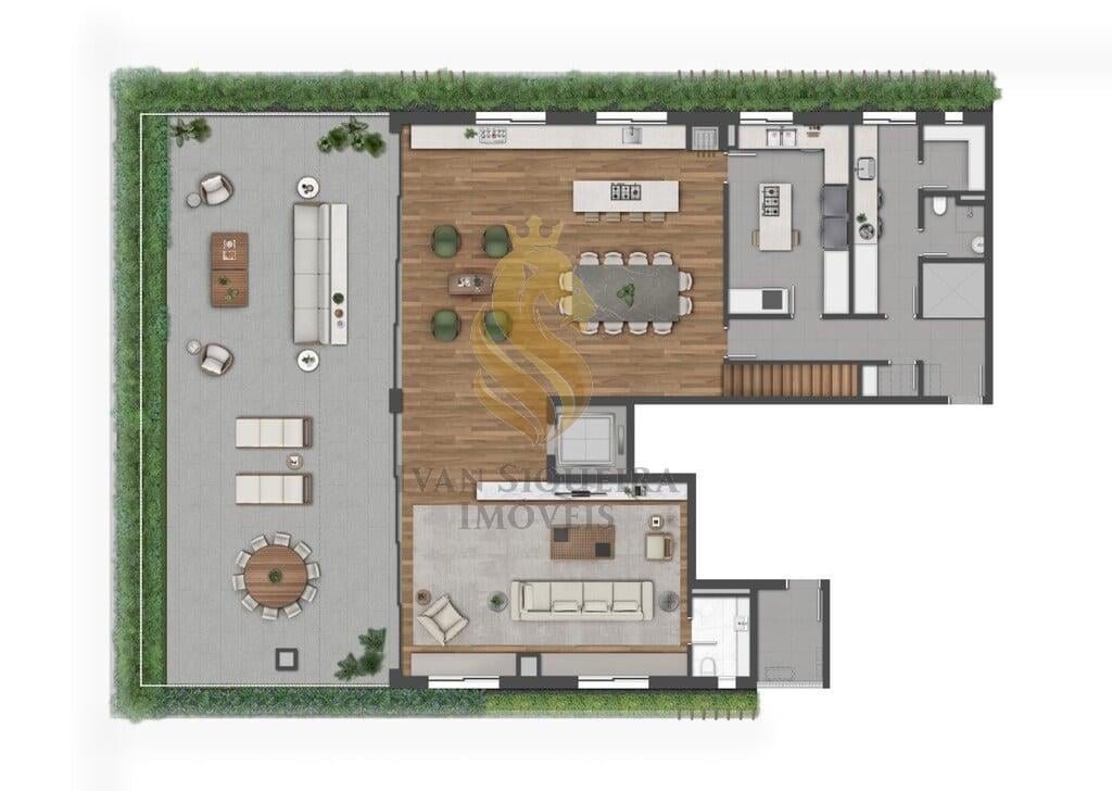 Planta 35 - 4 dorm 861m - cobertura duplex - inferior