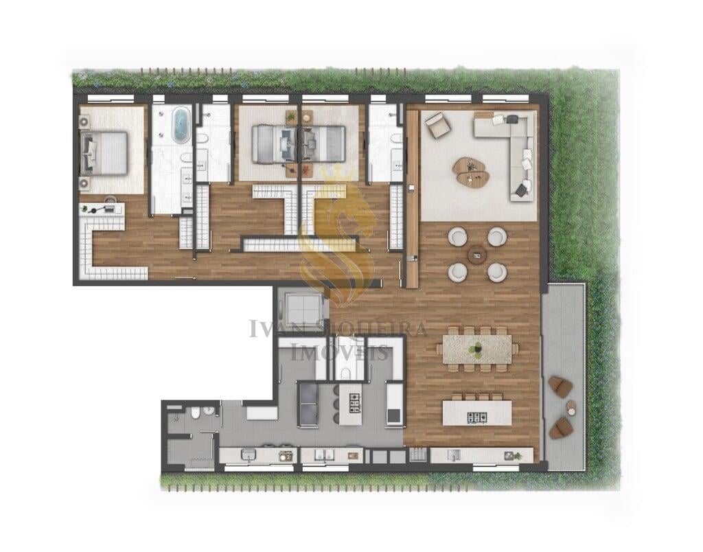 Planta 10 - 3 dorm 289m