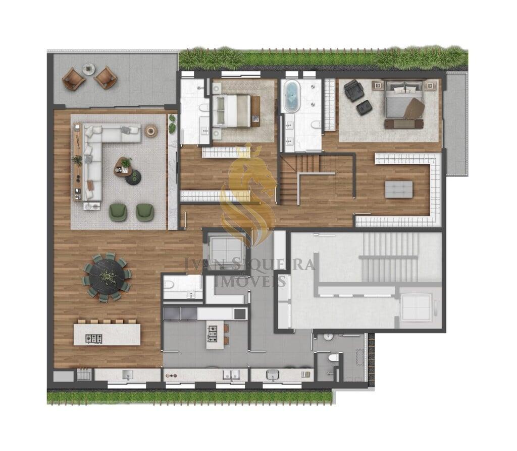 Planta 13 - 4 dorm 352m - duplex - inferior