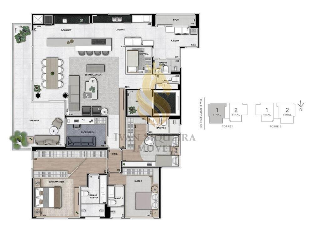 Planta 03 - 3 dorm 254m - opo 2