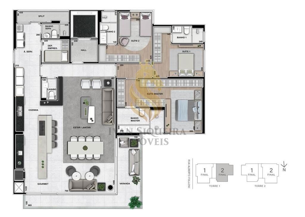 Planta 09 - 3 dorm 288m - opo 2